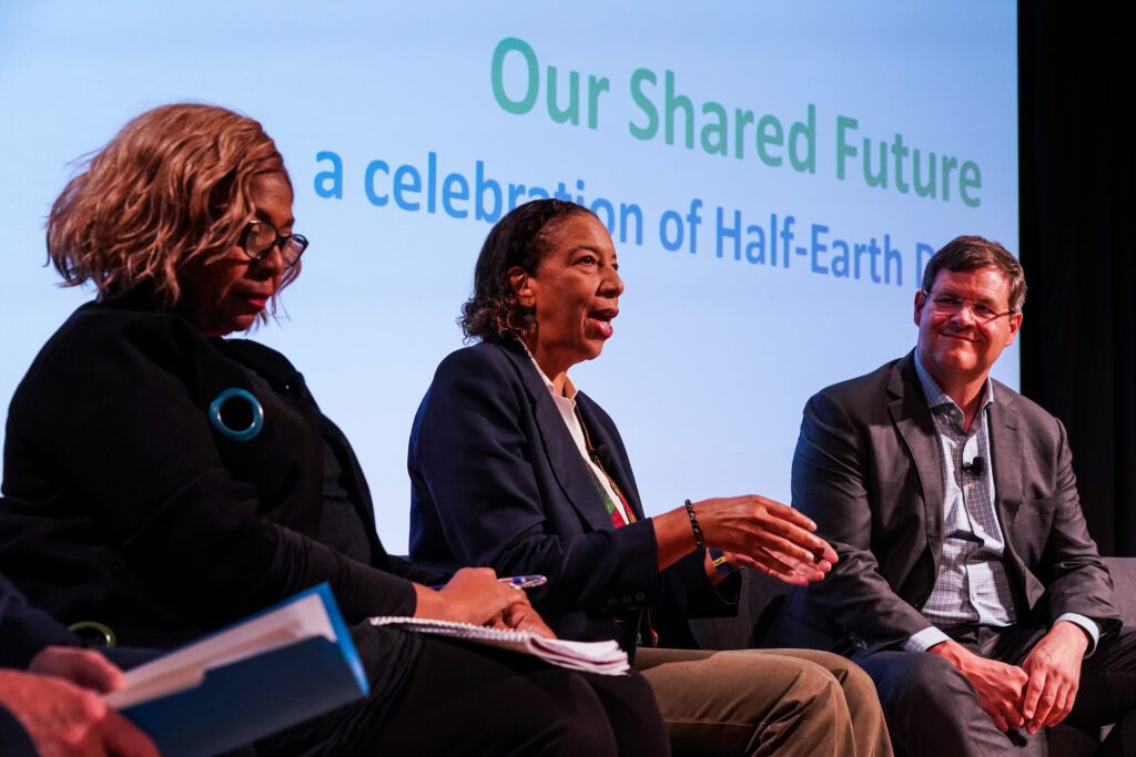 Dawn Wright and others at Half-Earth Day