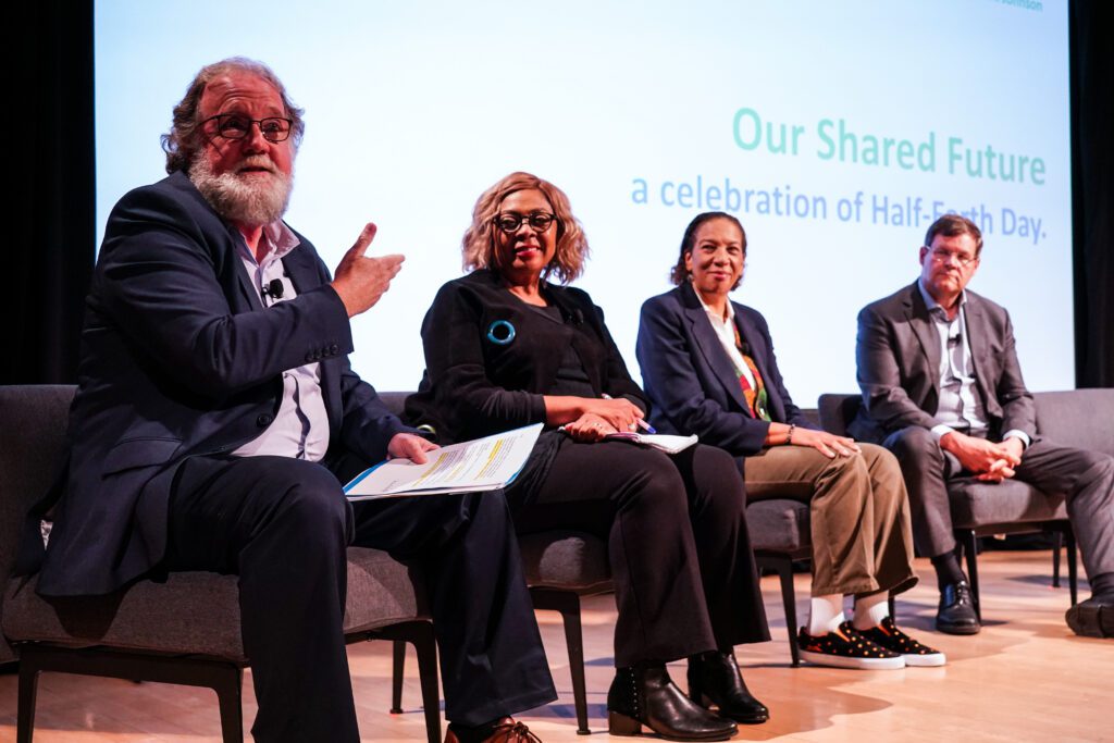 Sean B. Carroll, Mamie Parker, Dawn Wright, Kirk Johnson at Half-Earth Day 2022